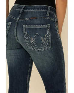 Wrangler Women's Shiloh Ultimate Riding Jeans -Cowgirl Edge Sales 2000113577 400 P4