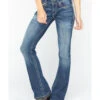 Ariat Women's R.E.A.L Mid Rise Entwined Bootcut Jeans
