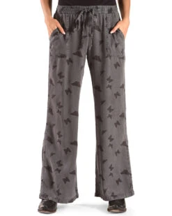 Billy T Women's Butterfly Drawstring Pants -Cowgirl Edge Sales 2000240703 400 P1