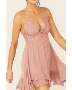 Free People Women's Adella Slip Dress -Cowgirl Edge Sales 2000292597 662 P3