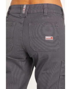 Ariat Women's FR Duralight Stretch Canvas Straight Leg Pants -Cowgirl Edge Sales 2000294420 020 P4