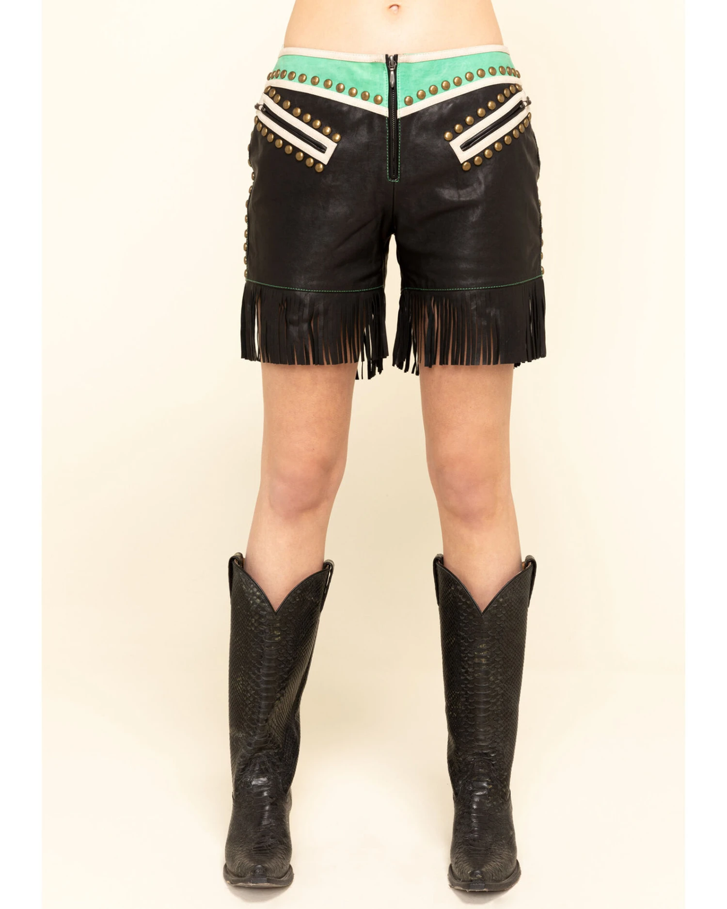 Double D Ranch Women's Midnight Cowboy Shorts 1 Double D Ranch Women's Midnight Cowboy Shorts