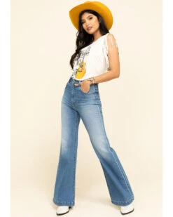 Rolla's Women's Medium East Coast Flare Jeans -Cowgirl Edge Sales 2000323220 400 P6