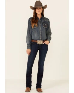 Kimes Ranch Women's Dark Wash Audrey Bootcut Jeans -Cowgirl Edge Sales 2000326207 400 P1