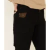 Wrangler Women's Black Ranger Straight Leg Work Pants