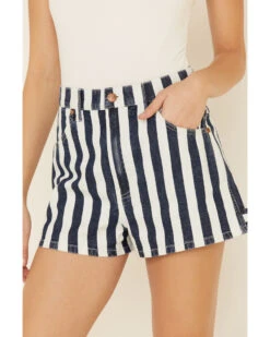 Wrangler Women's Striped Shorts 9 Wrangler Women's Striped Shorts -Cowgirl Edge Sales 2000332319 900 P5