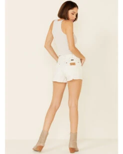 Wrangler Women's Natural Festival Shorts 6 Wrangler Women's Natural Festival Shorts -Cowgirl Edge Sales 2000332321 101 P2