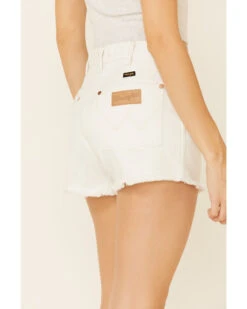 Wrangler Women's Natural Festival Shorts 7 Wrangler Women's Natural Festival Shorts -Cowgirl Edge Sales 2000332321 101 P4