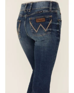 Cowgirl Edge Sales 13 Wrangler Retro Women's Medium Wash Mid Rise Bootcut Jeans