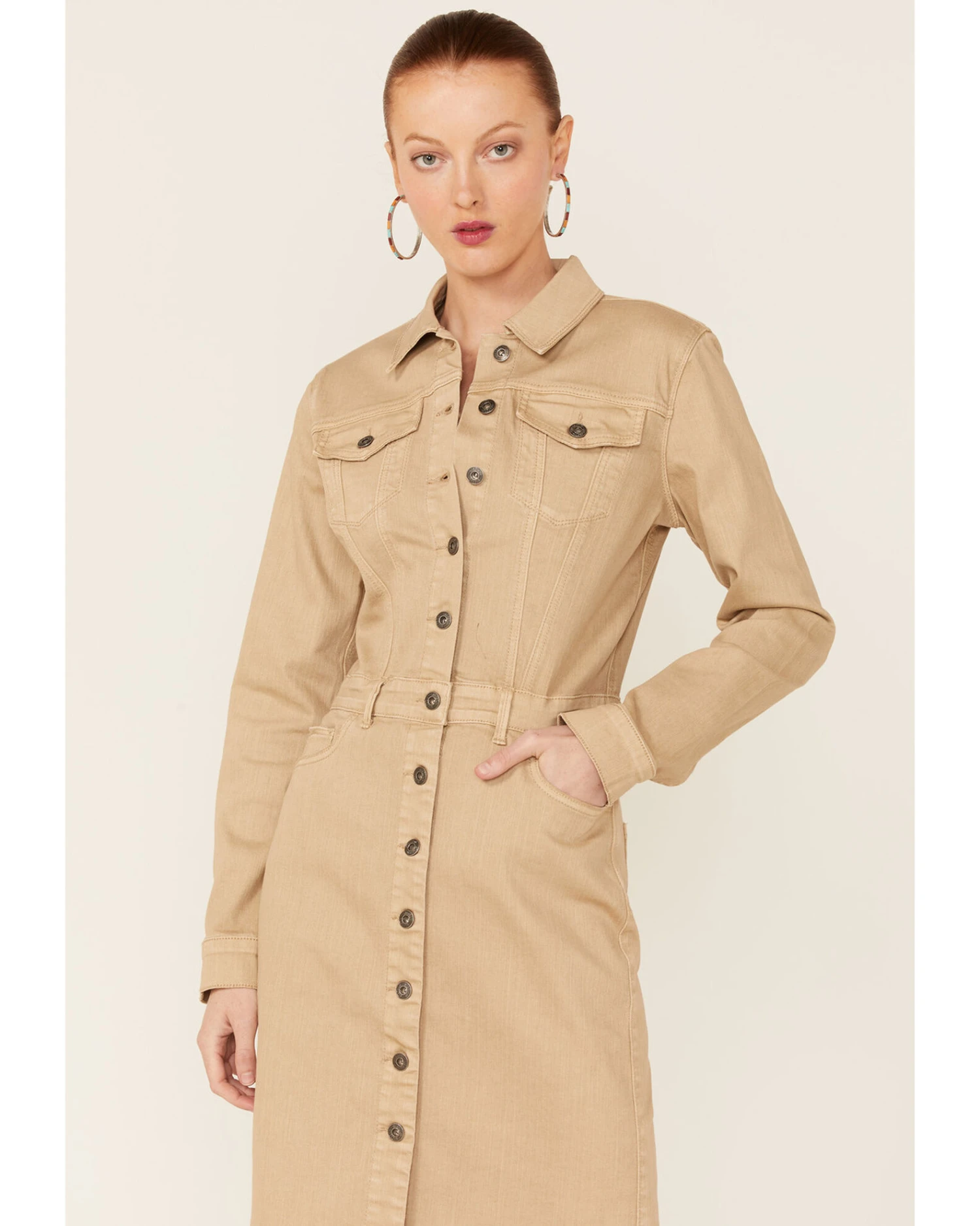 Stetson Women's Denim Skirt Dress 1 Stetson Women's Denim Skirt Dress