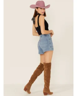 Lee Women's Vintage Daydream Modern High Rise All Purpose Side Zip Shorts 7 Lee Women's Vintage Daydream Modern High Rise All Purpose Side Zip Shorts -Cowgirl Edge Sales 2000356762 400 P3