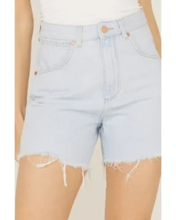 Wrangler Women's Trick Of The Ice A-Line Cutoff Shorts -Cowgirl Edge Sales 2000358516 450 P2