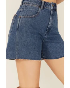 Wrangler Women's Seaside High Rise A-Line Cutoff Shorts -Cowgirl Edge Sales 2000358519 400 P2