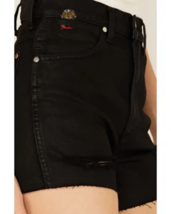 Wrangler X Fender Women's High Rise Festival Shorts -Cowgirl Edge Sales 2000360370 001 P4