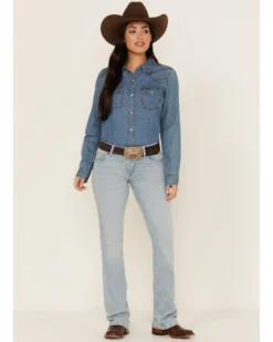 Wrangler Retro Women's Mae Bootcut Jeans -Cowgirl Edge Sales 2000360394 450 P1