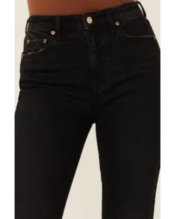 Daze Women's Black Daily Driver Crop High Rise Denim Jeans -Cowgirl Edge Sales 2000360640 001 P2