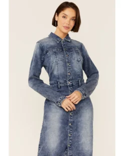 Billy T Women's Denim Millie Midi Dress -Cowgirl Edge Sales 2000361080 400 P2