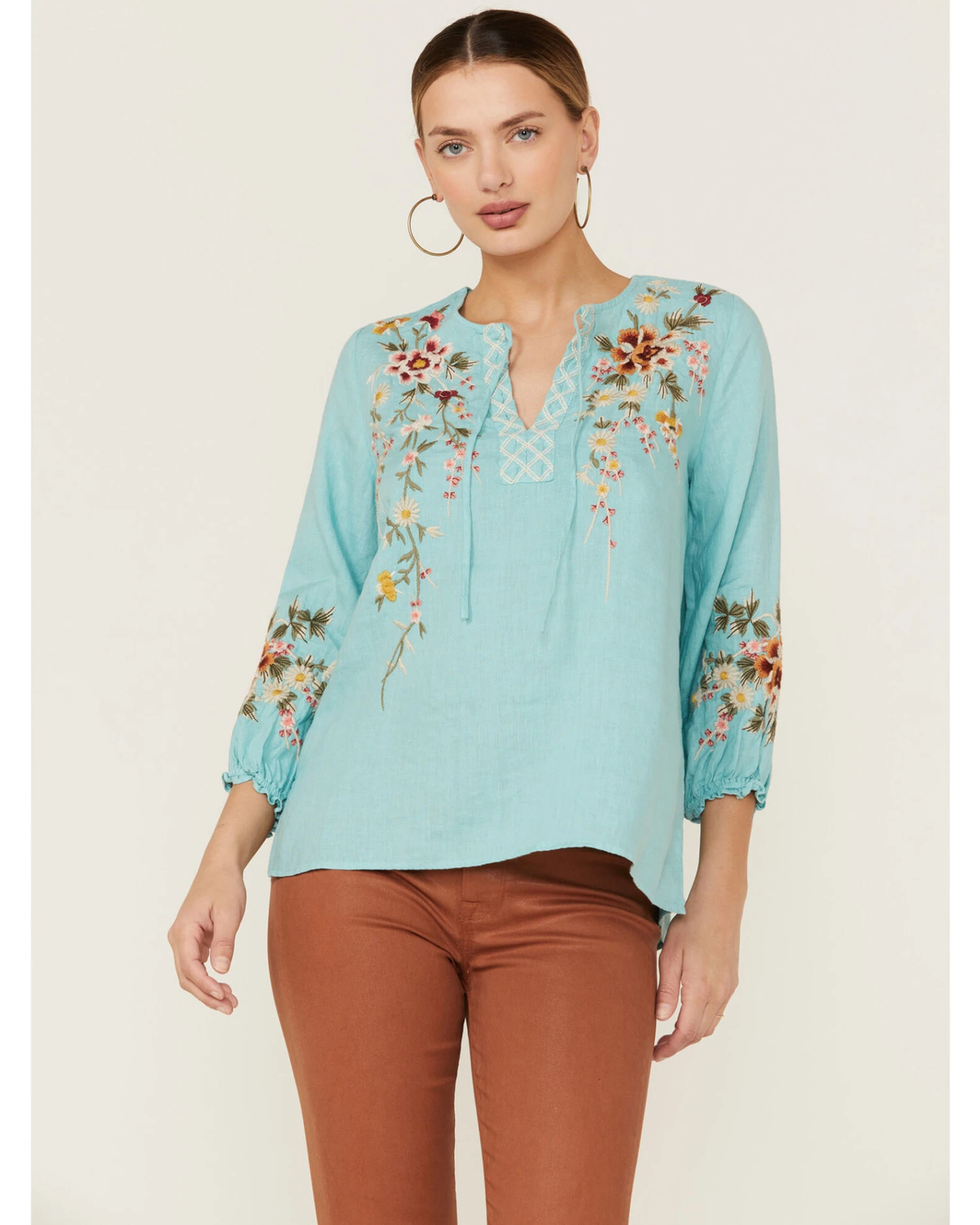 Johnny Was Women's Acacia Blouse 2 Johnny Was Women's Acacia Blouse - Image 2