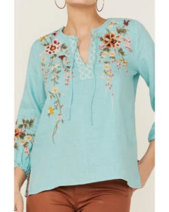 Johnny Was Women's Acacia Blouse 6 Johnny Was Women's Acacia Blouse -Cowgirl Edge Sales 2000362206 400 P2