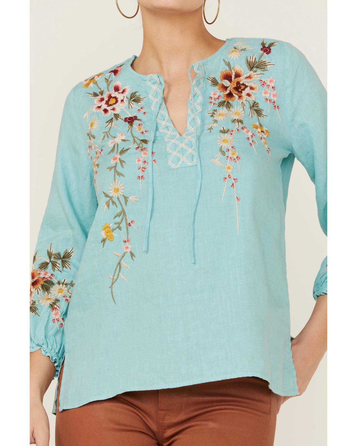 Johnny Was Women's Acacia Blouse 3 Johnny Was Women's Acacia Blouse - Image 3