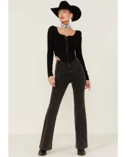 Free People Women's Willow Long Sleeve Top 6 Free People Women's Willow Long Sleeve Top -Cowgirl Edge Sales 2000362301 001 P2