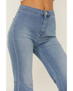 Free People Women's Youthquake High Rise Crop Flare Jeans