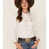 Tasha Polizzi Women's Jackson Embroidered Western Shirt