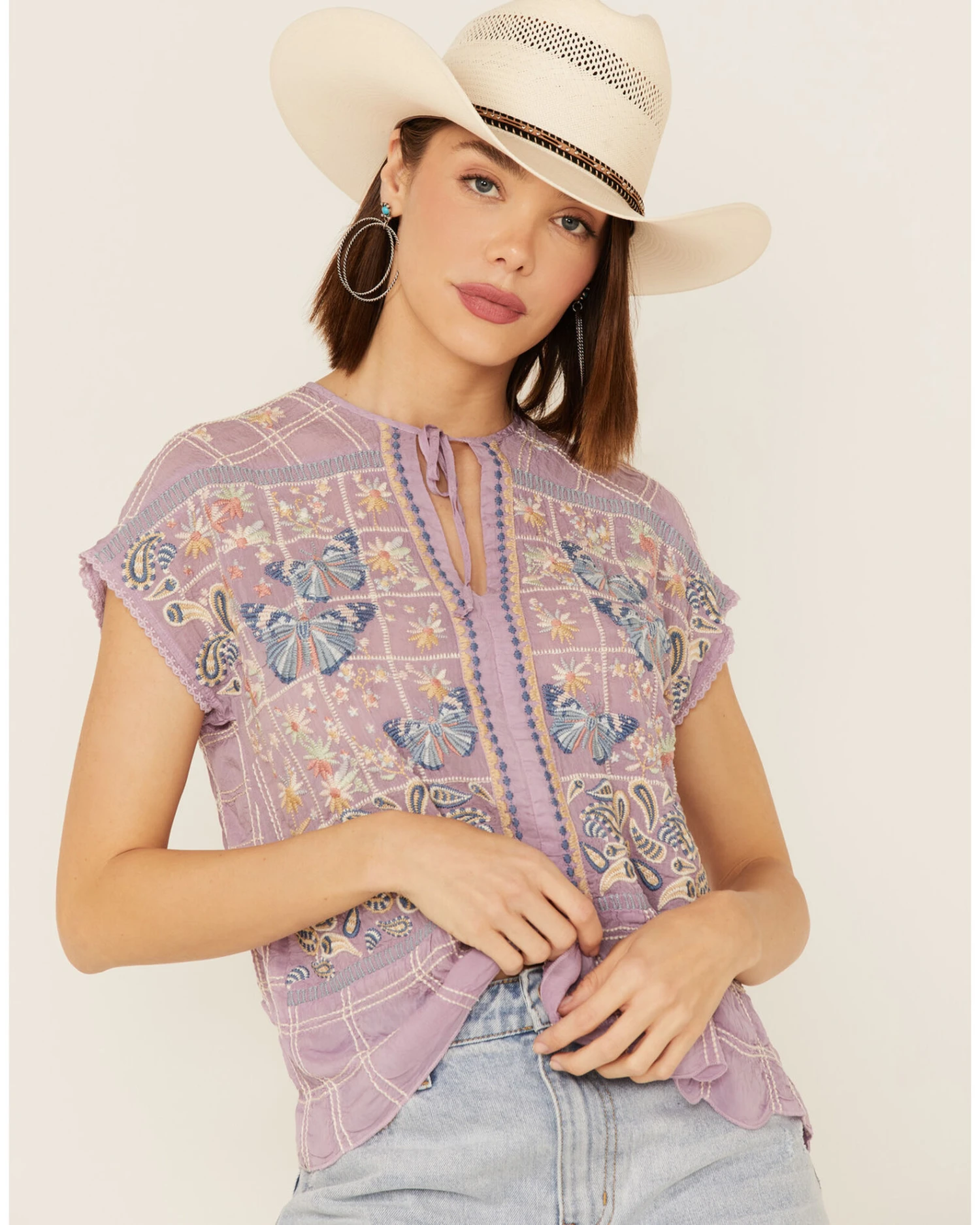 Johnny Was Women's Paise Blouse 1 Johnny Was Women's Paise Blouse