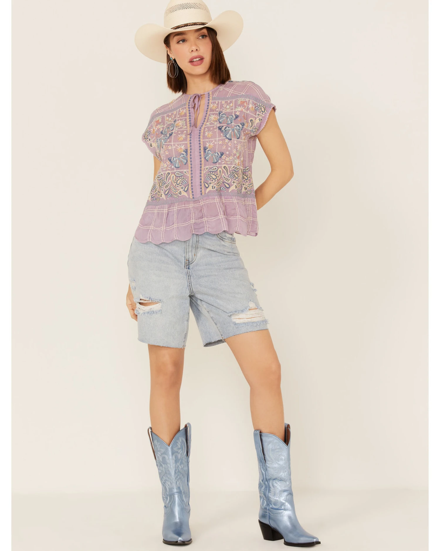 Johnny Was Women's Paise Blouse 4 Johnny Was Women's Paise Blouse - Image 4