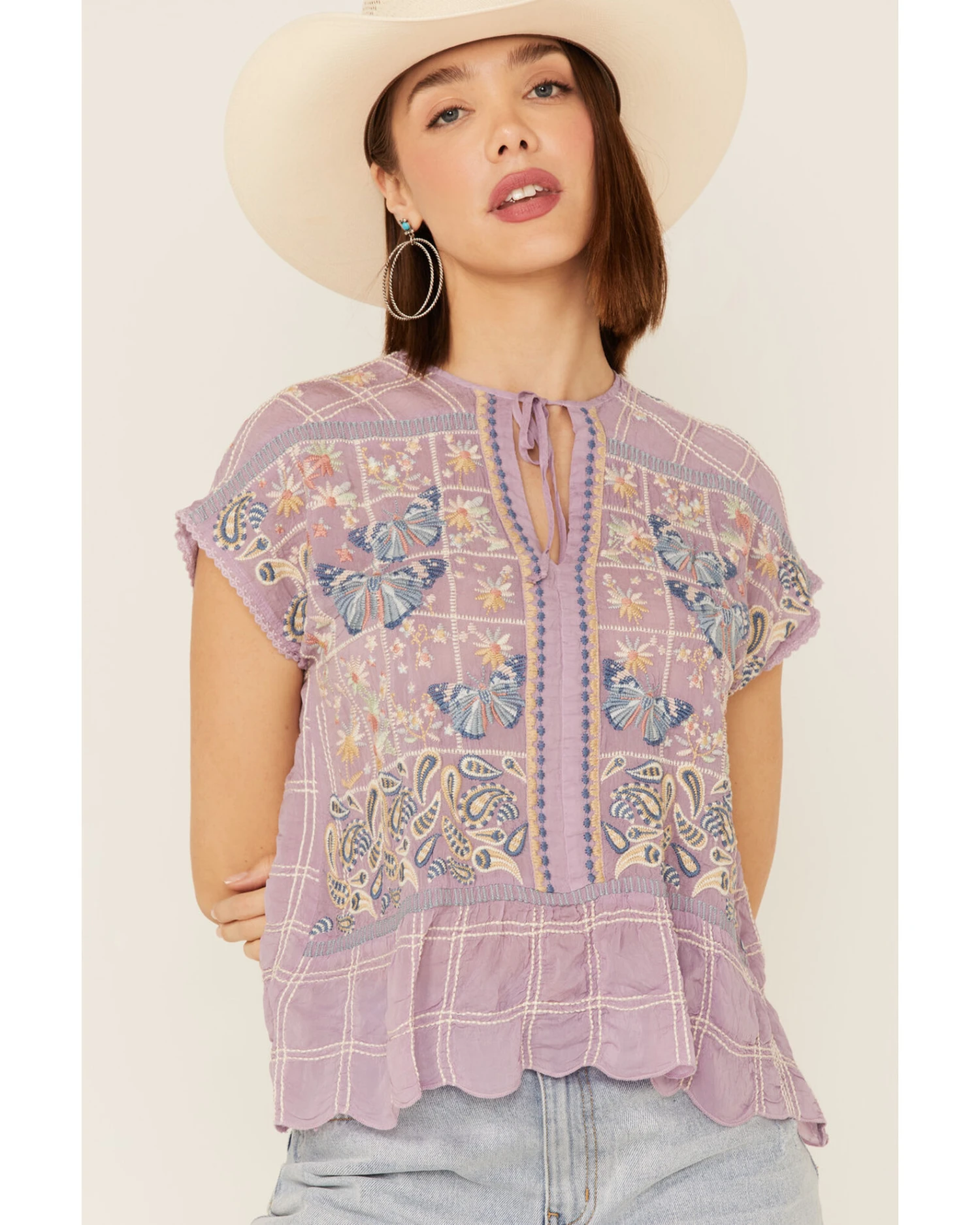 Johnny Was Women's Paise Blouse 2 Johnny Was Women's Paise Blouse - Image 2