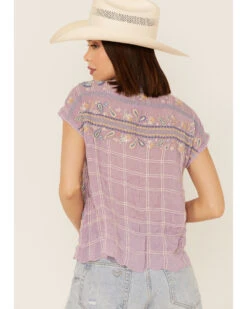 Johnny Was Women's Paise Blouse 6 Johnny Was Women's Paise Blouse -Cowgirl Edge Sales 2000363632 570 P4