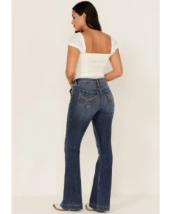 Idyllwind Women's Front Seam High Rise Flare Jeans