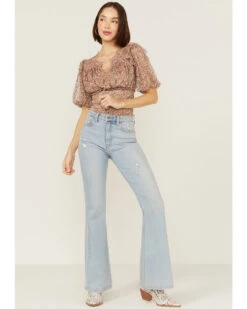 Free People Women's Beatrice Top 6 Free People Women's Beatrice Top -Cowgirl Edge Sales 2000366138 840 P4