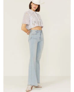 Free People Women's Madonna Lilac Top -Cowgirl Edge Sales 2000366139 565 P4