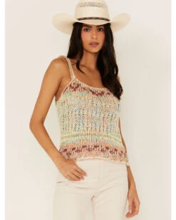 Free People Women's Palmetto Knit Tank 7 Free People Women's Palmetto Knit Tank -Cowgirl Edge Sales 2000366157 900 P1