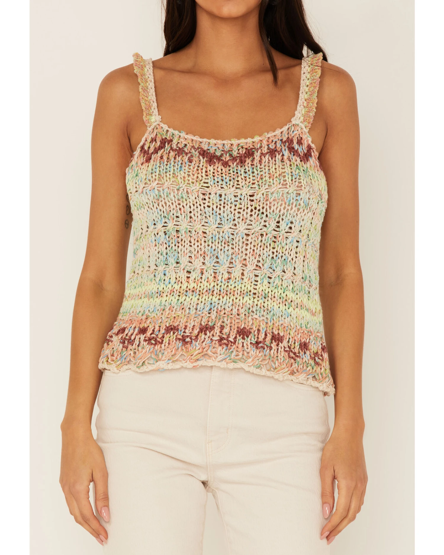 Free People Women's Palmetto Knit Tank 2 Free People Women's Palmetto Knit Tank - Image 2