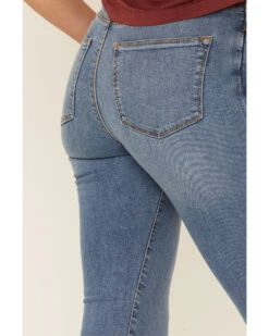 Lola Jeans Women's Light Wash High Rise Straight Jeans