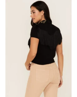 Idyllwind Women's Wild Times Fringe Western Short Sleeve Shirt