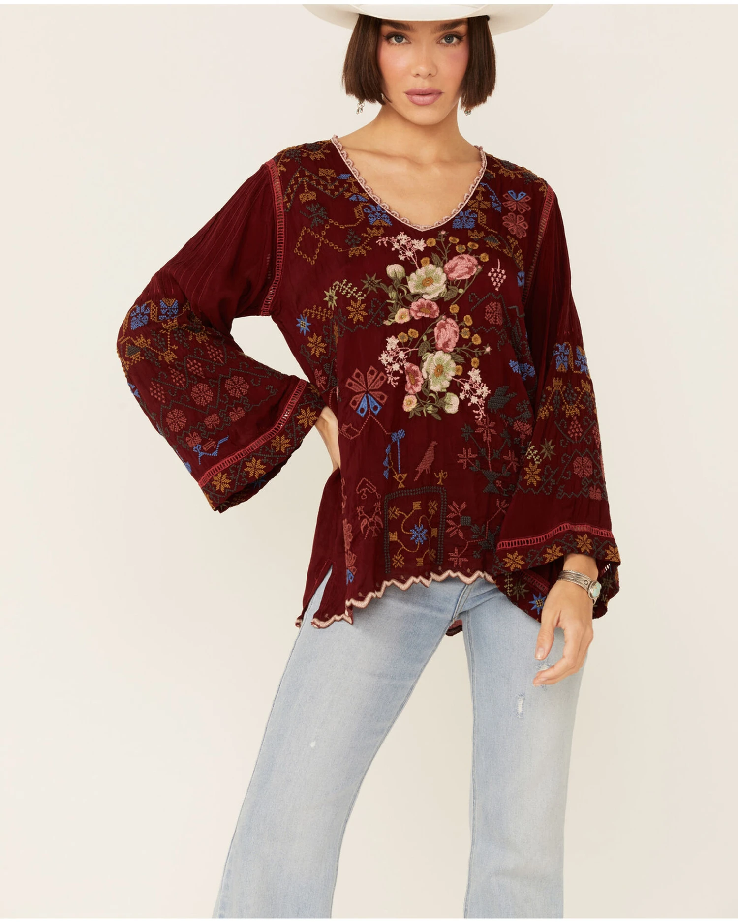 Johnny Was Women's Canterie Blouse 2 Johnny Was Women's Canterie Blouse - Image 2