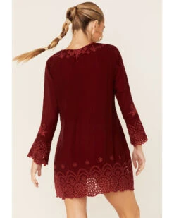 Johnny Was Women's Garnet Rhine Long Sleeve Tunic Dress 7 Johnny Was Women's Garnet Rhine Long Sleeve Tunic Dress -Cowgirl Edge Sales 2000367760 600 P3