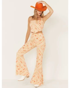 Show Me Your Mumu Women's Belmont Paisley Print Pull On Trouser Pants 7 Show Me Your Mumu Women's Belmont Paisley Print Pull On Trouser Pants -Cowgirl Edge Sales 2000368245 900 P1