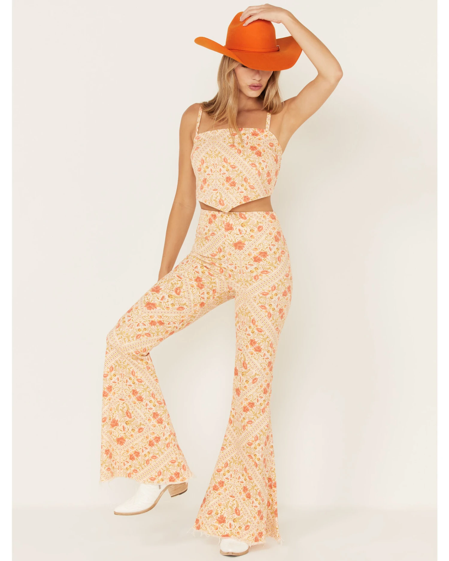 Show Me Your Mumu Women's Belmont Paisley Print Pull On Trouser Pants 4 Show Me Your Mumu Women's Belmont Paisley Print Pull On Trouser Pants - Image 4