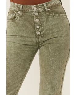 7 For All Mankind Women's Vintage High Rise Crop Jeans -Cowgirl Edge Sales 2000370685 341 P2