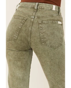 7 For All Mankind Women's Vintage High Rise Crop Jeans -Cowgirl Edge Sales 2000370685 341 P4