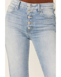 7 For All Mankind Women's High Rise Crop Denim Jeans -Cowgirl Edge Sales 2000370686 400 P2