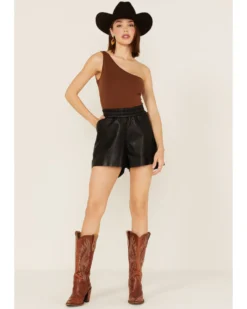 Mauritius Leather Women's Dija Leather Shorts -Cowgirl Edge Sales 2000371493 001 P1