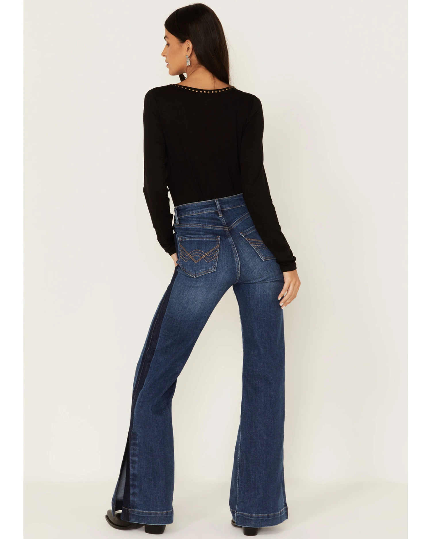 Idyllwind Women's Gwynn High Risin Trouser Flare Jeans 3 Idyllwind Women's Gwynn High Risin Trouser Flare Jeans - Image 3