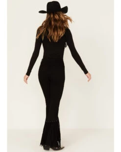 Idyllwind Women's Fringe & Embellished High Risin' Stretch Flare Jeans -Cowgirl Edge Sales 2000382098 001 P3