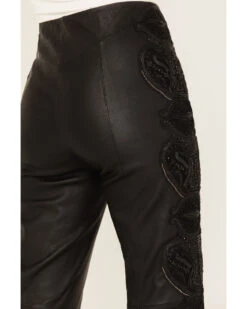 Wonderwest Women's Studded Leather Pant -Cowgirl Edge Sales 2000382471 001 P4