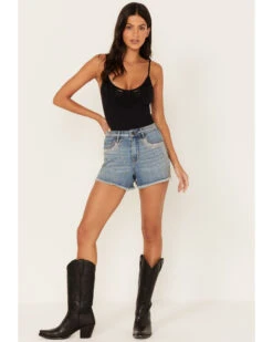Idyllwind Women's Shiloh Drive Light Wash High Rise Rhinestone Studded Shorts -Cowgirl Edge Sales 2000383009 414 P1